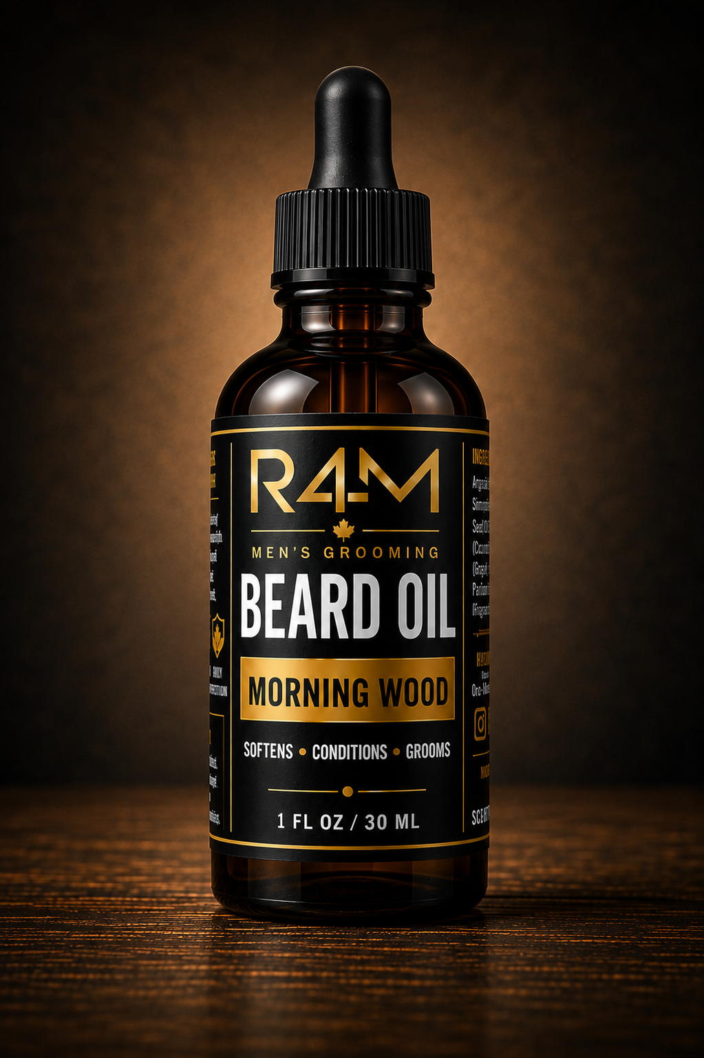 R4M Beard Oil for Men – 30 mL