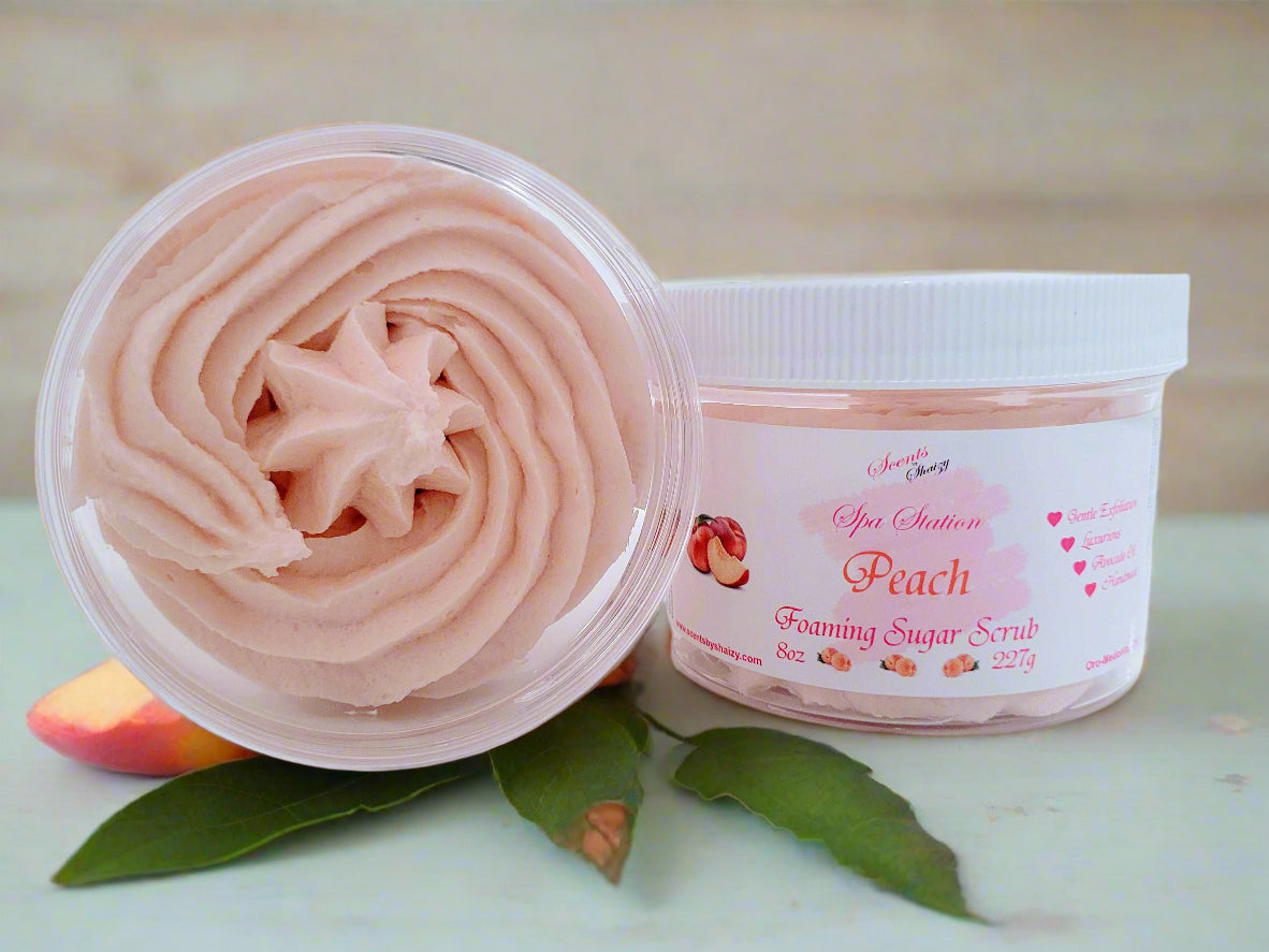 Peach Sugar Scrub | Scents by Shaizy