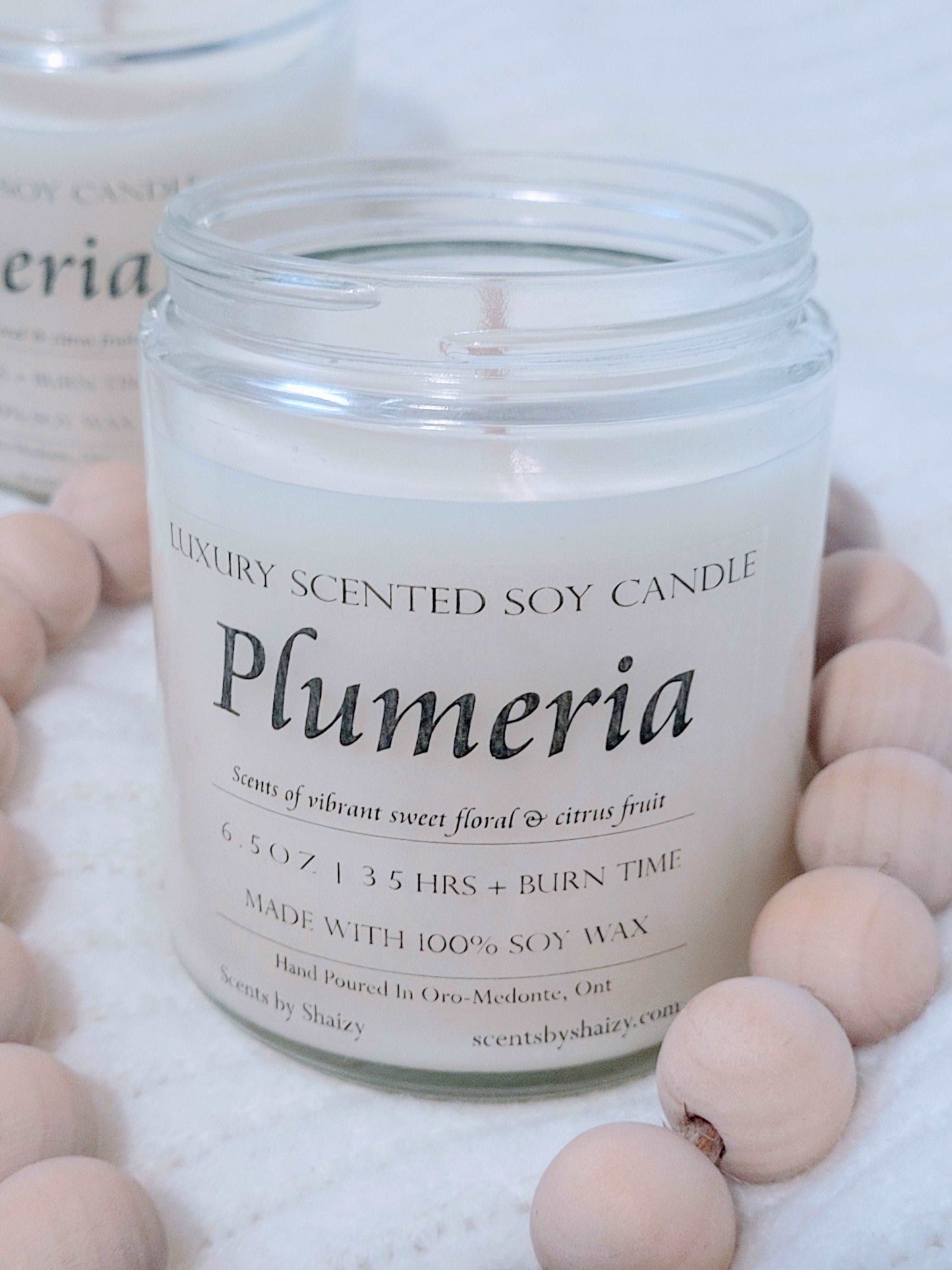 Plumeria Soy Candle