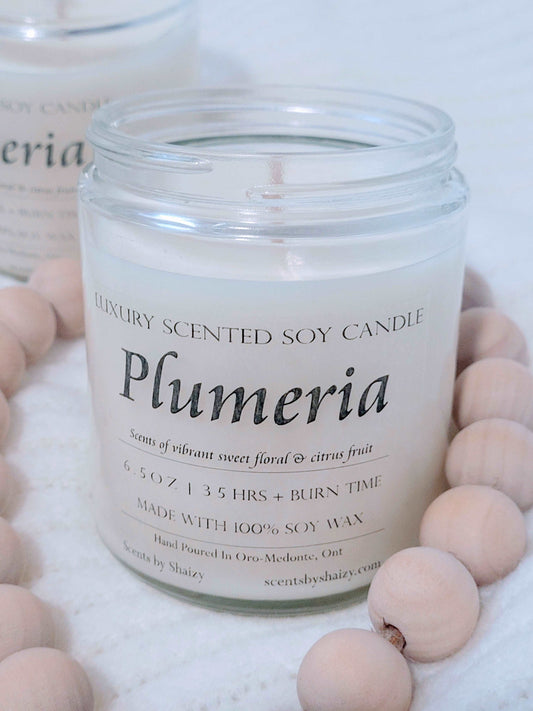 Plumeria Soy Candle