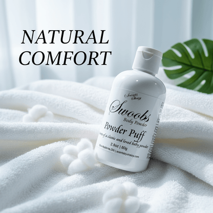 Swoobs Body Powder - Natural Talc - Free Anti - Chafing Powder - Scents By Shaizy