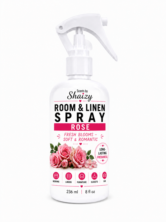 Rose Room & Linen Spray – Soft Floral Elegance