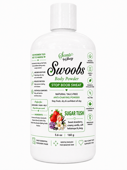 Swoobs Body Powder — Natural Talc-Free Body Dusting Powder - Scents By Shaizy