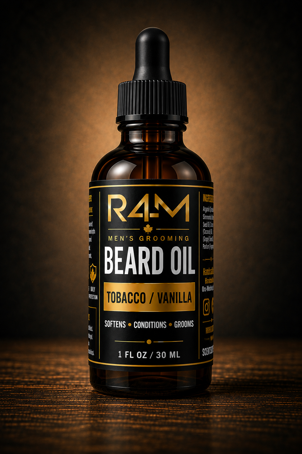 R4M Beard Oil for Men – 30 mL
