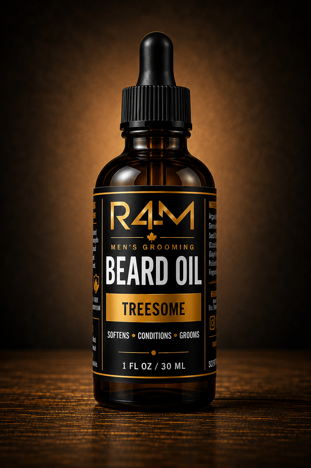 R4M Beard Oil for Men – 30 mL - Scents By Shaizy