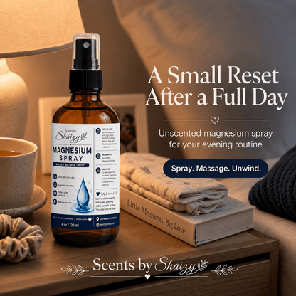 Magnesium Spray — Your Daily Reset Spray | Handmade in Canada - Scents By Shaizy