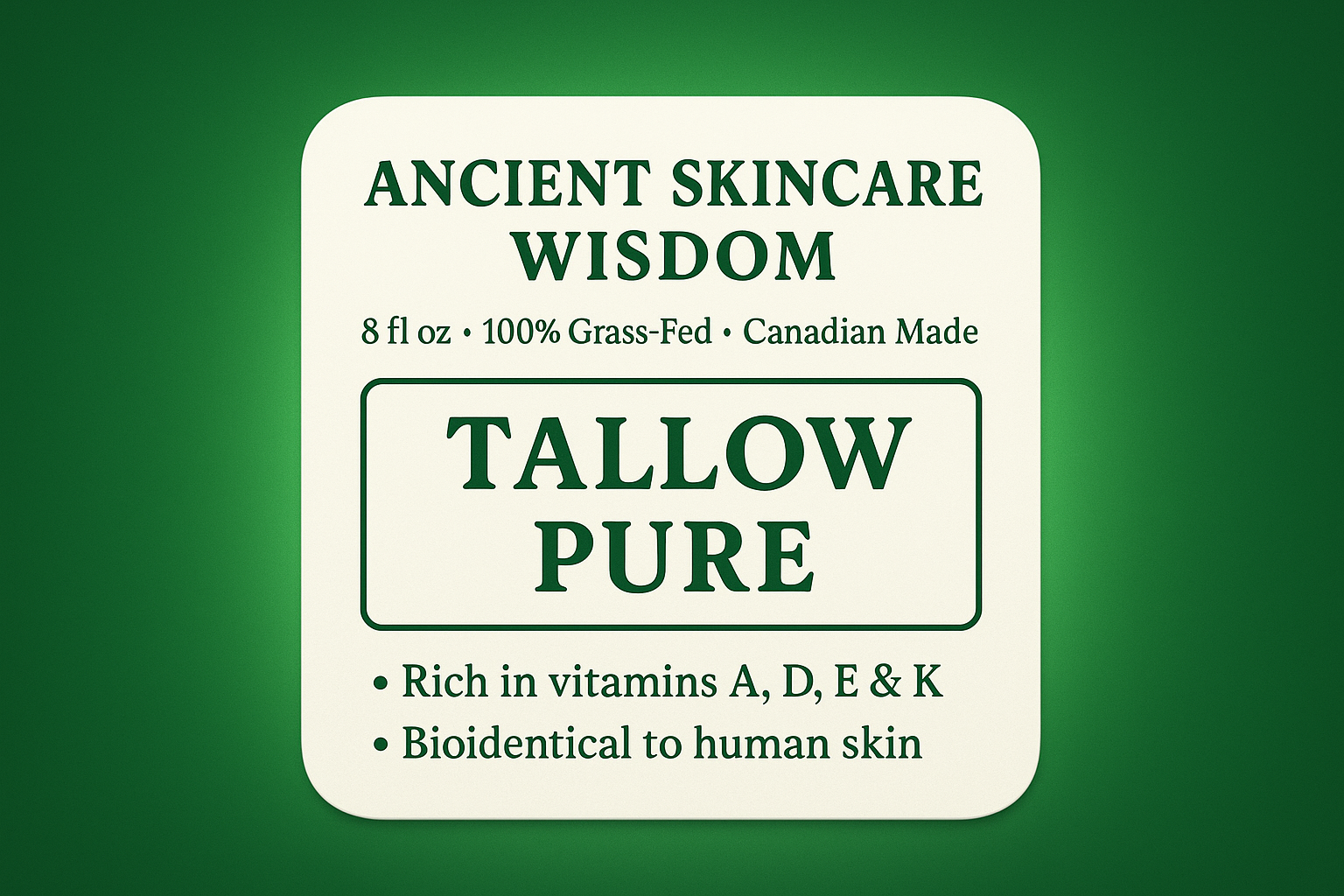 Ancient Skincare Wisdom Card