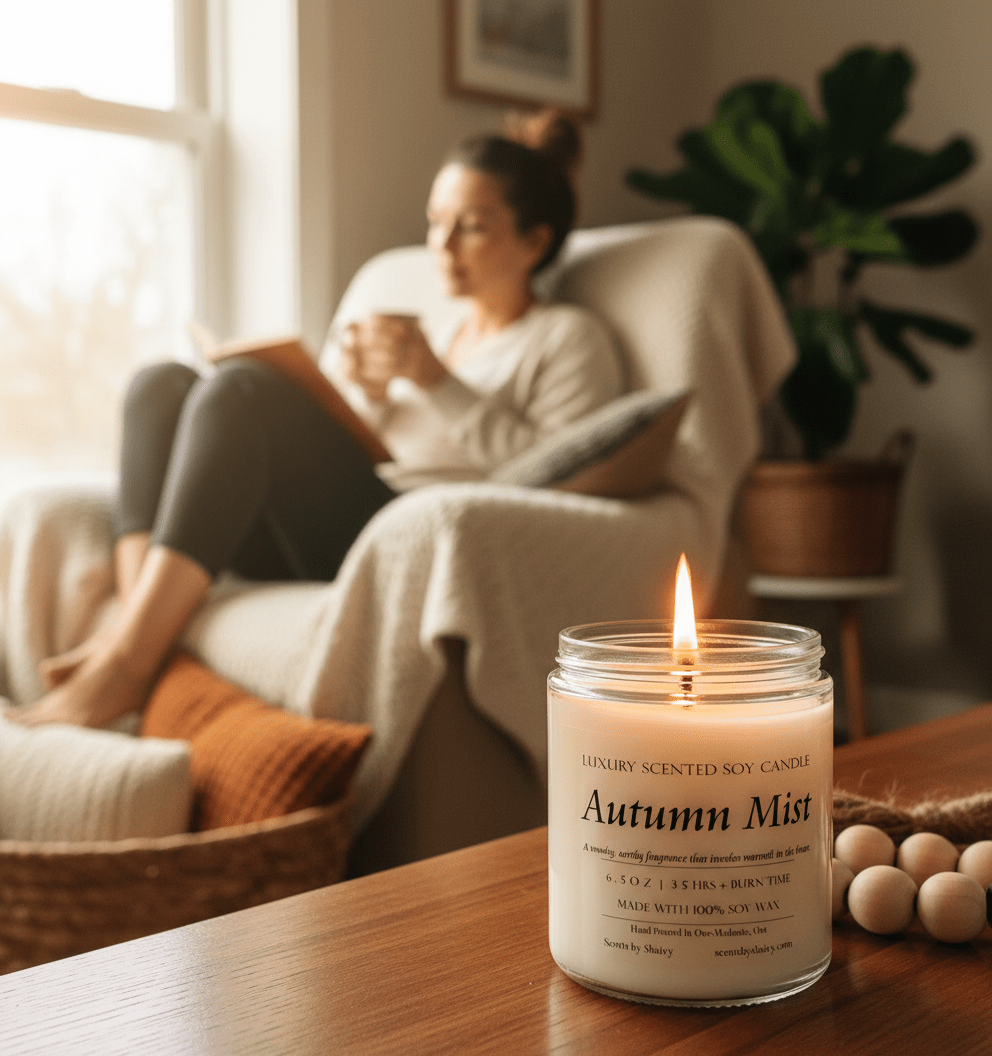 Autumn Mist Soy Candle - Scents By Shaizy