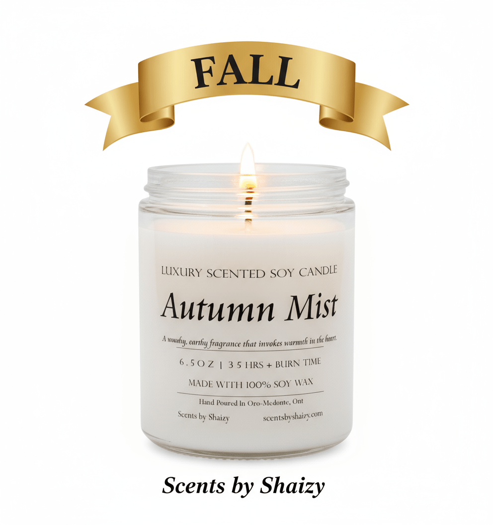Autumn Mist Soy Candle - Scents By Shaizy