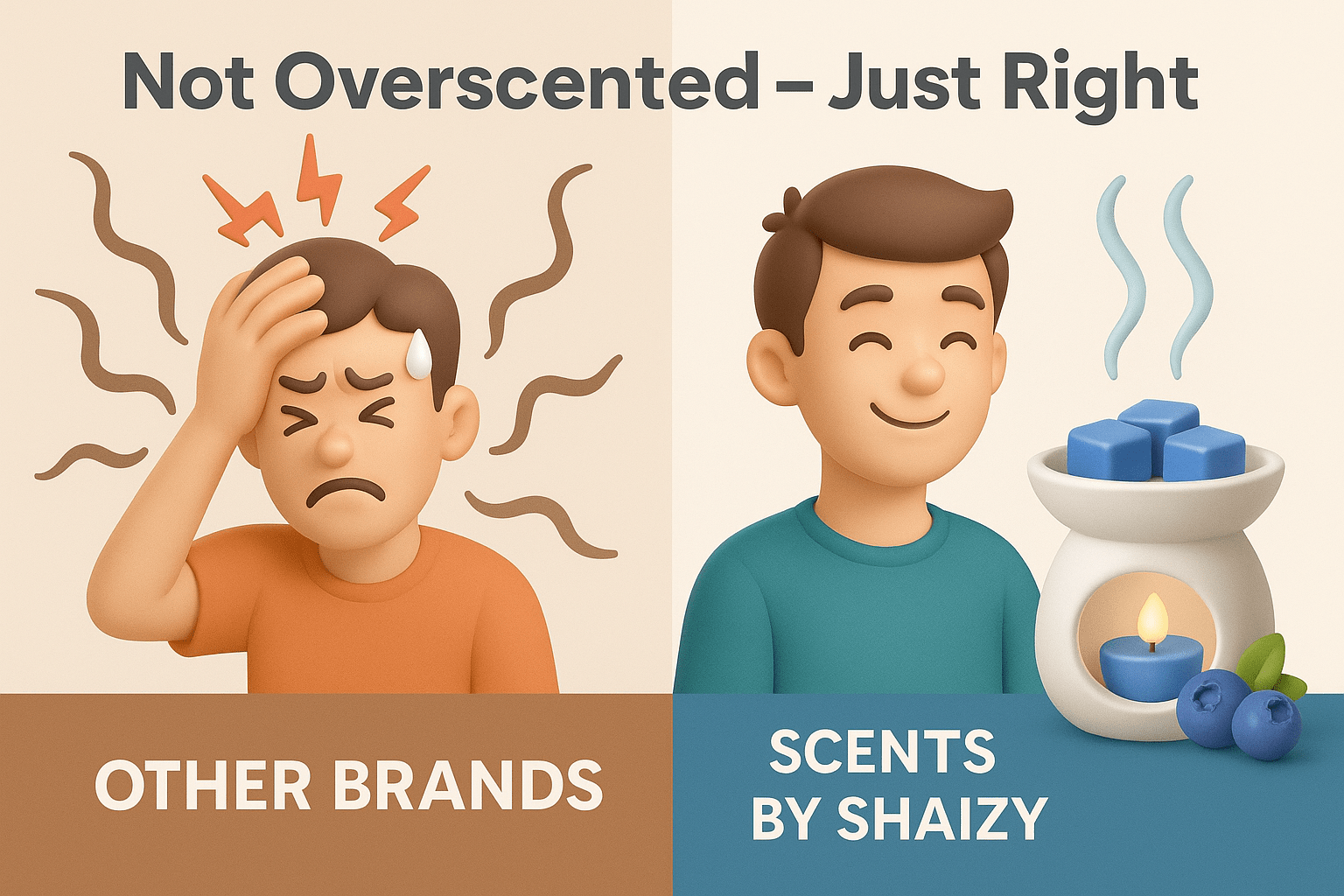 Perfectly balanced wax melt scent - premium Blueberry wild berry fragrance - luxury Canadian fruit wax melts