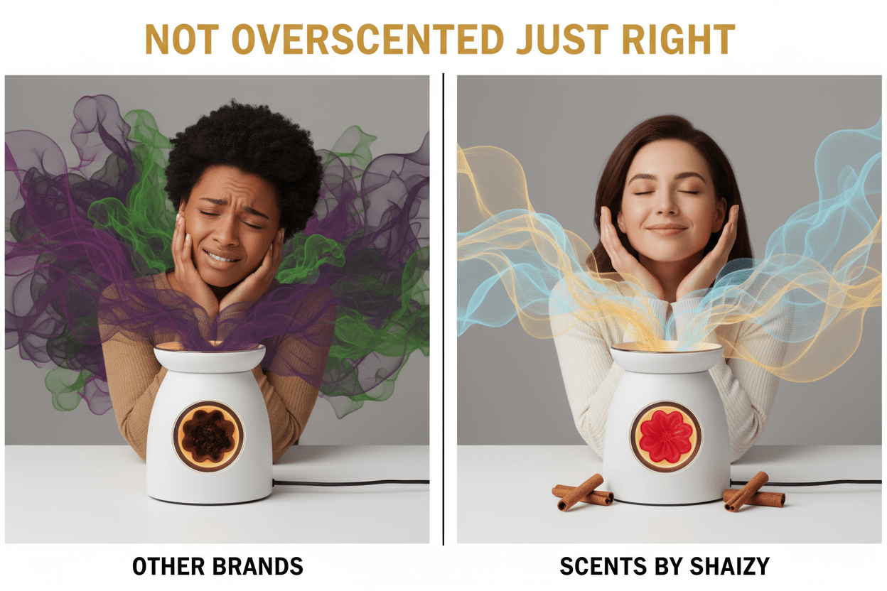 Perfectly balanced wax melt scent - premium Cinnamon Cent spice fragrance - luxury Canadian winter wax melts