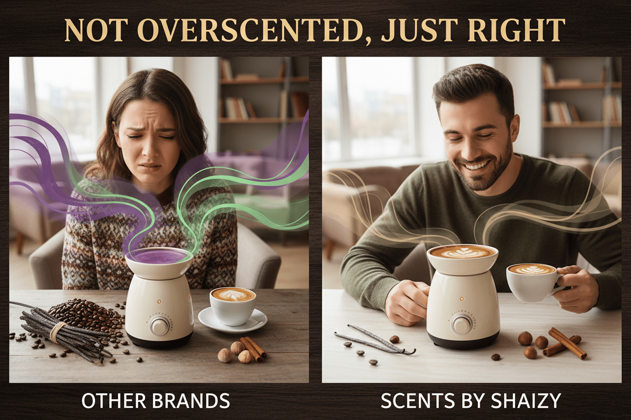 Perfectly balanced wax melt scent - premium Coffee Craving café fragrance - luxury Canadian coffee wax melts