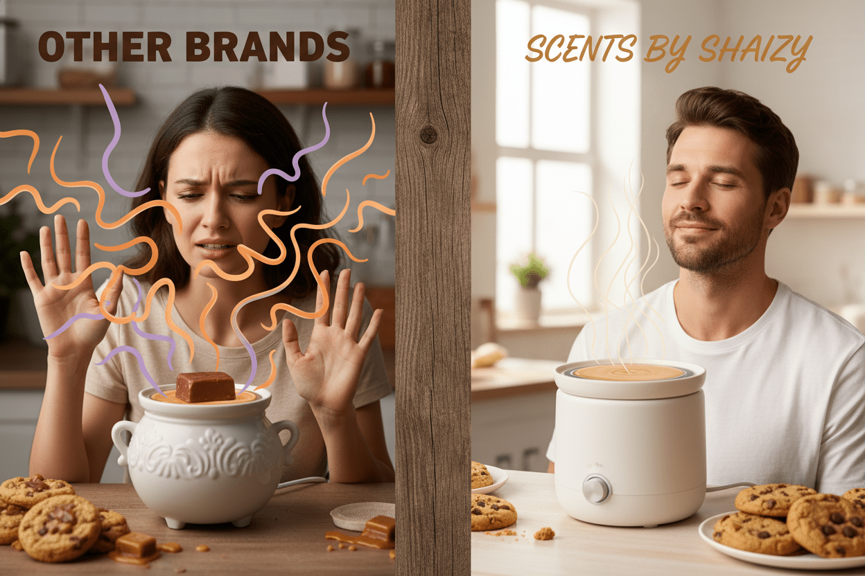 Perfectly balanced wax melt scent - premium Cookie Crunch bakery fragrance - luxury Canadian dessert wax melts