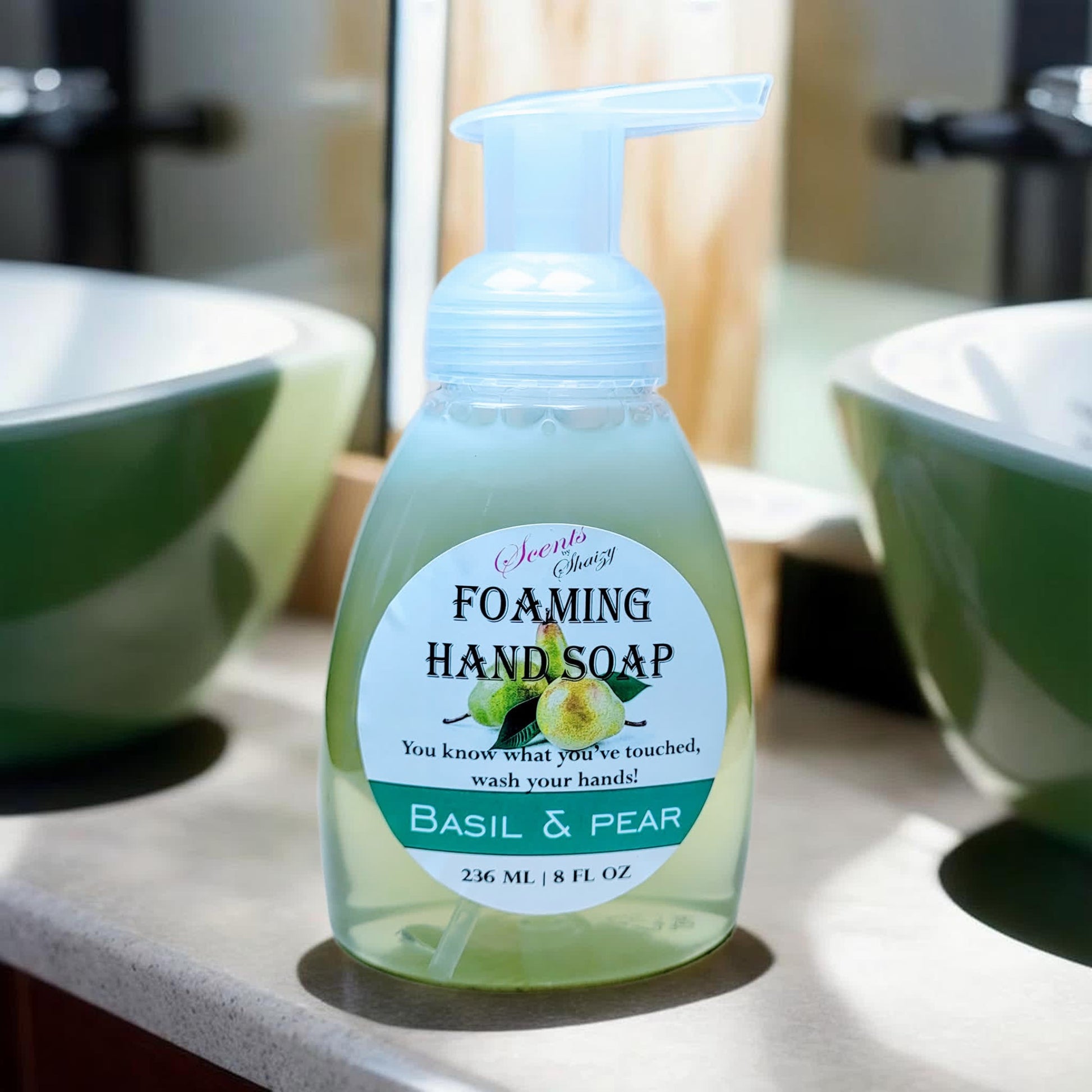 Basil & Pear hand Soap | Scents by Shaizy