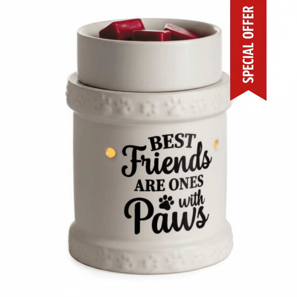 Wax Warmer - Best Friends Are Ones with Paws (Tabletop) - Scents By Shaizy