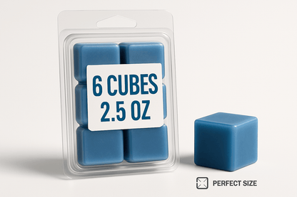 2.5 oz Blueberry Blaze wax melt - generous size best value - premium Canadian handcrafted soy blend wax