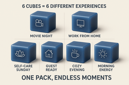 Blueberry wax melt multiple uses - bedroom kitchen bathroom - premium Canadian versatile wax melts