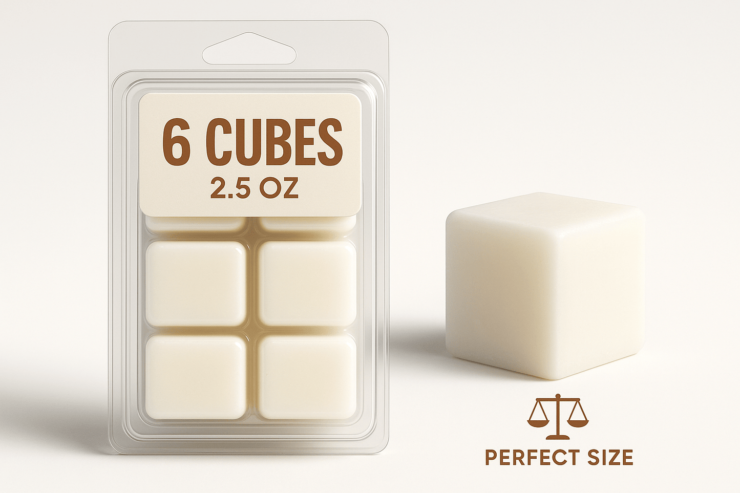 2.5 oz Calming Campfire wax melt - generous size best value - premium Canadian handcrafted soy blend wax