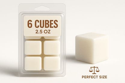 2.5 oz Calming Campfire wax melt - generous size best value - premium Canadian handcrafted soy blend wax