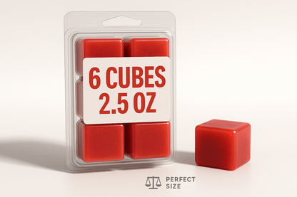 2.5 oz Cherry Bomb wax melt - generous size best value - premium Canadian handcrafted soy blend wax