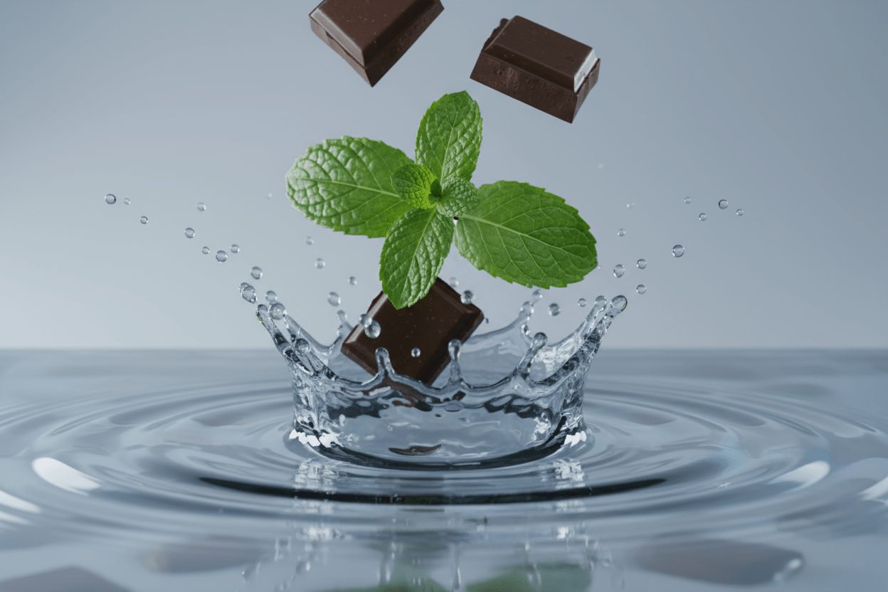 Fresh Chocolate Mint wax melt - sweet chocolate cool peppermint - premium Canadian dessert wax melts