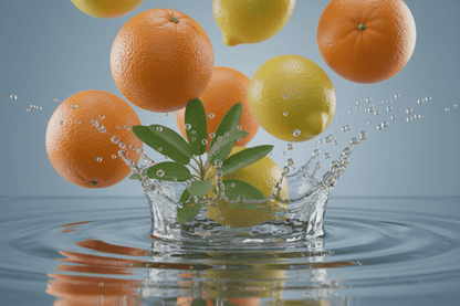 Fresh Citrus and Sage wax melt - zesty citrus calming herb - premium Canadian aromatherapy wax melts