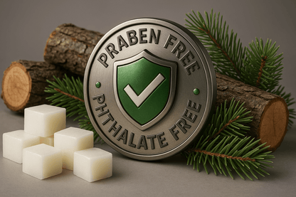 Clean natural soy blend wax melts - no toxins - pure Canadian Calming Campfire premium wax