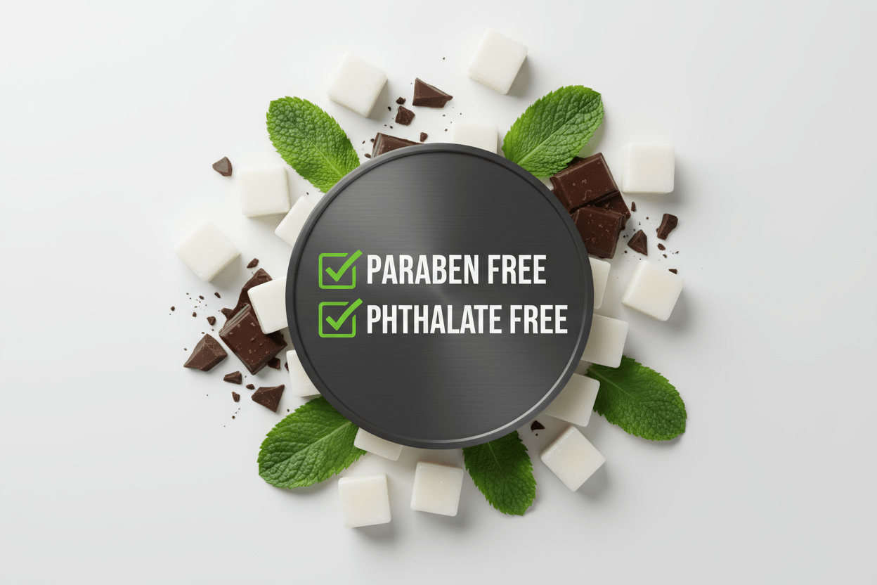 Clean natural soy blend wax melts -no toxins - pure Canadian Chocolate Mint premium wax