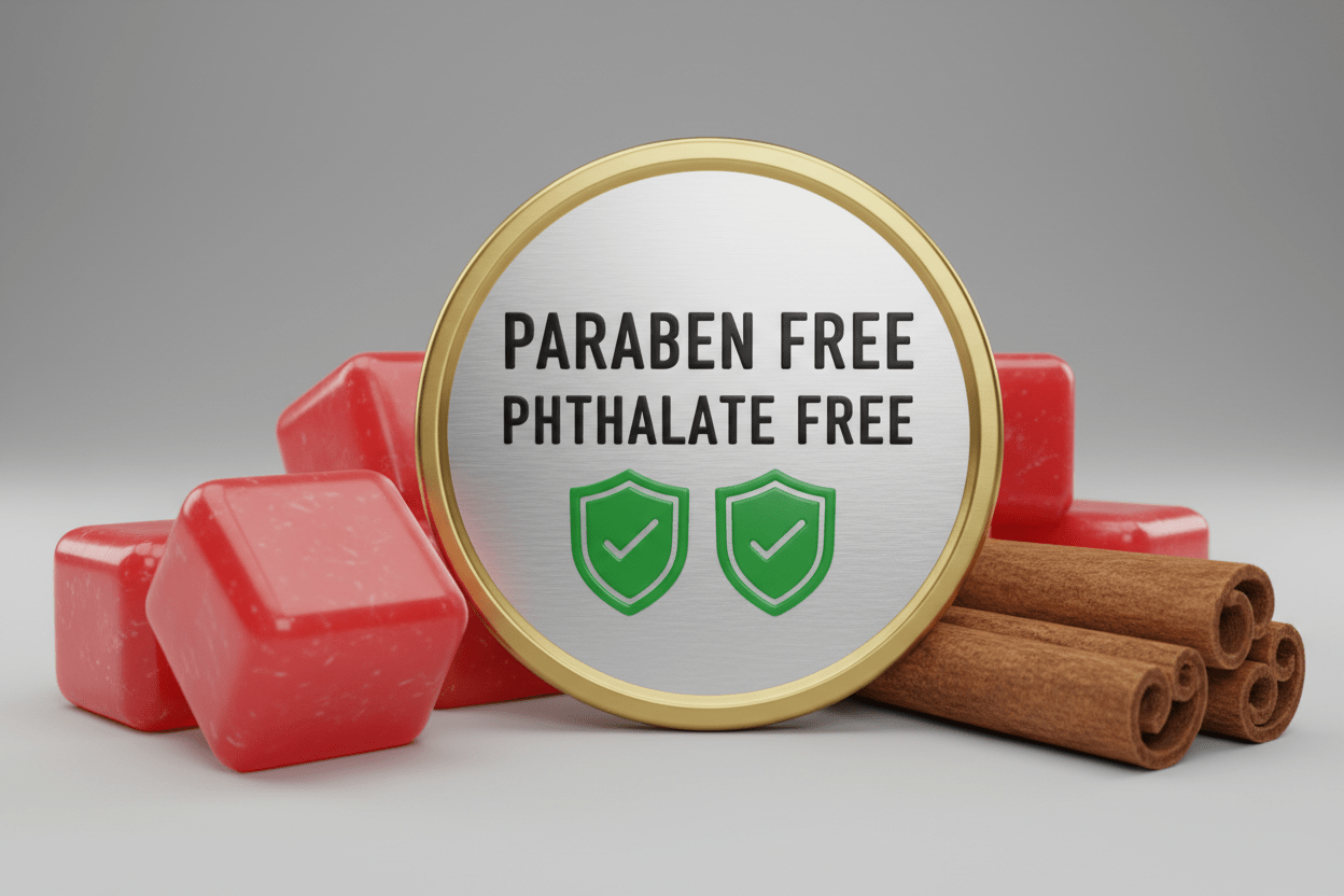 Clean natural soy blend wax melts - no toxins - pure Canadian Cinnamon Cent premium wax