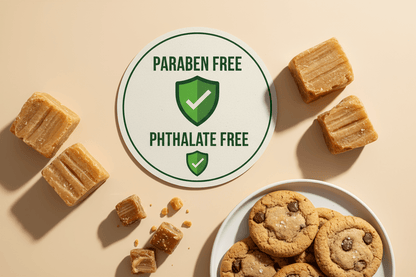 Clean natural soy blend wax melts -  no toxins - pure Canadian Cookie Crunch premium wax
