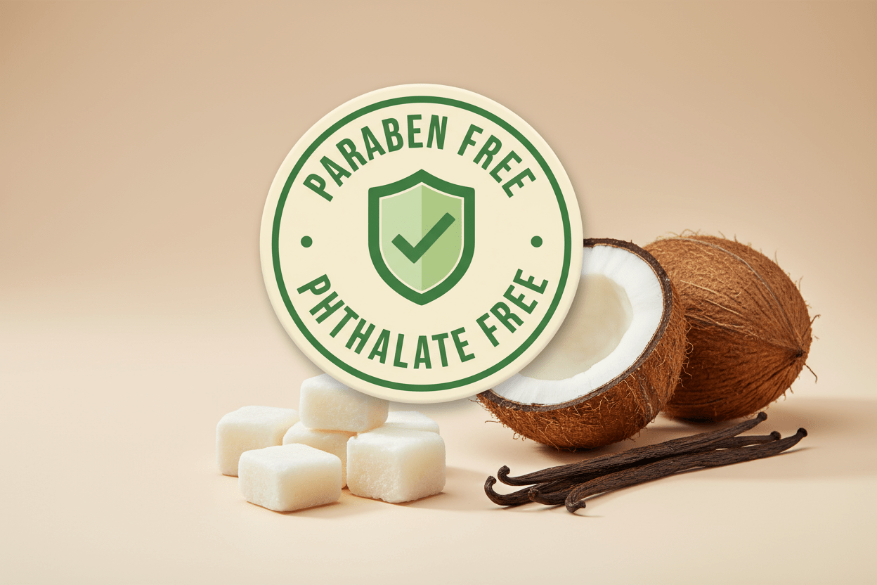 Clean natural soy blend wax melts -  no toxins - pure Canadian Crazy Coconut premium wax
