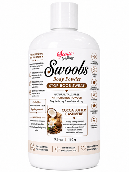 Swoobs Body Powder — Natural Talc-Free Body Dusting Powder - Scents By Shaizy