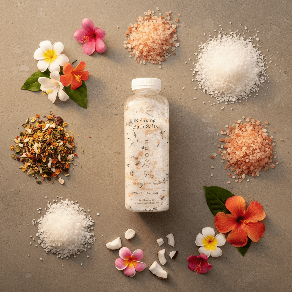 Coconut Bath Salts - Scents By Shaizy