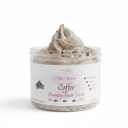 Coffee Foaming Scrub ☕ | 3 - in - 1 Body Scrub & Wash - Scents By Shaizy