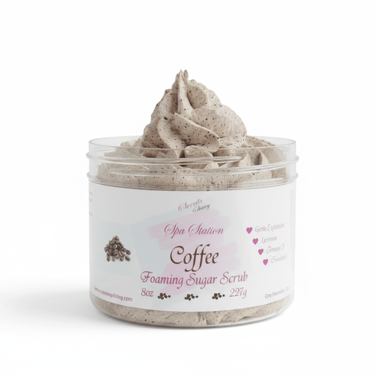 Coffee Foaming Scrub ☕ | 3 - in - 1 Body Scrub & Wash - Scents By Shaizy