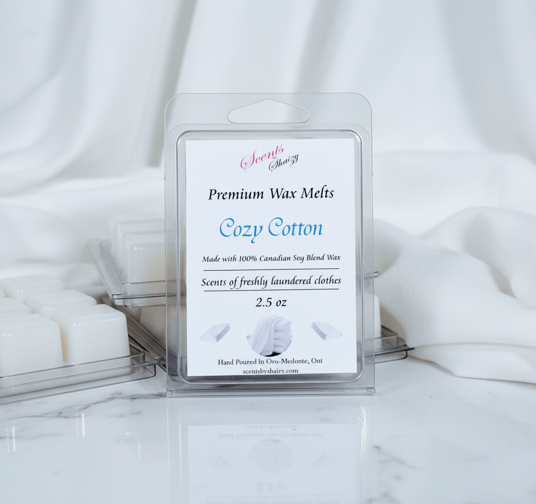 Cozy Cotton Wax Melt 🧺 - Scents By Shaizy