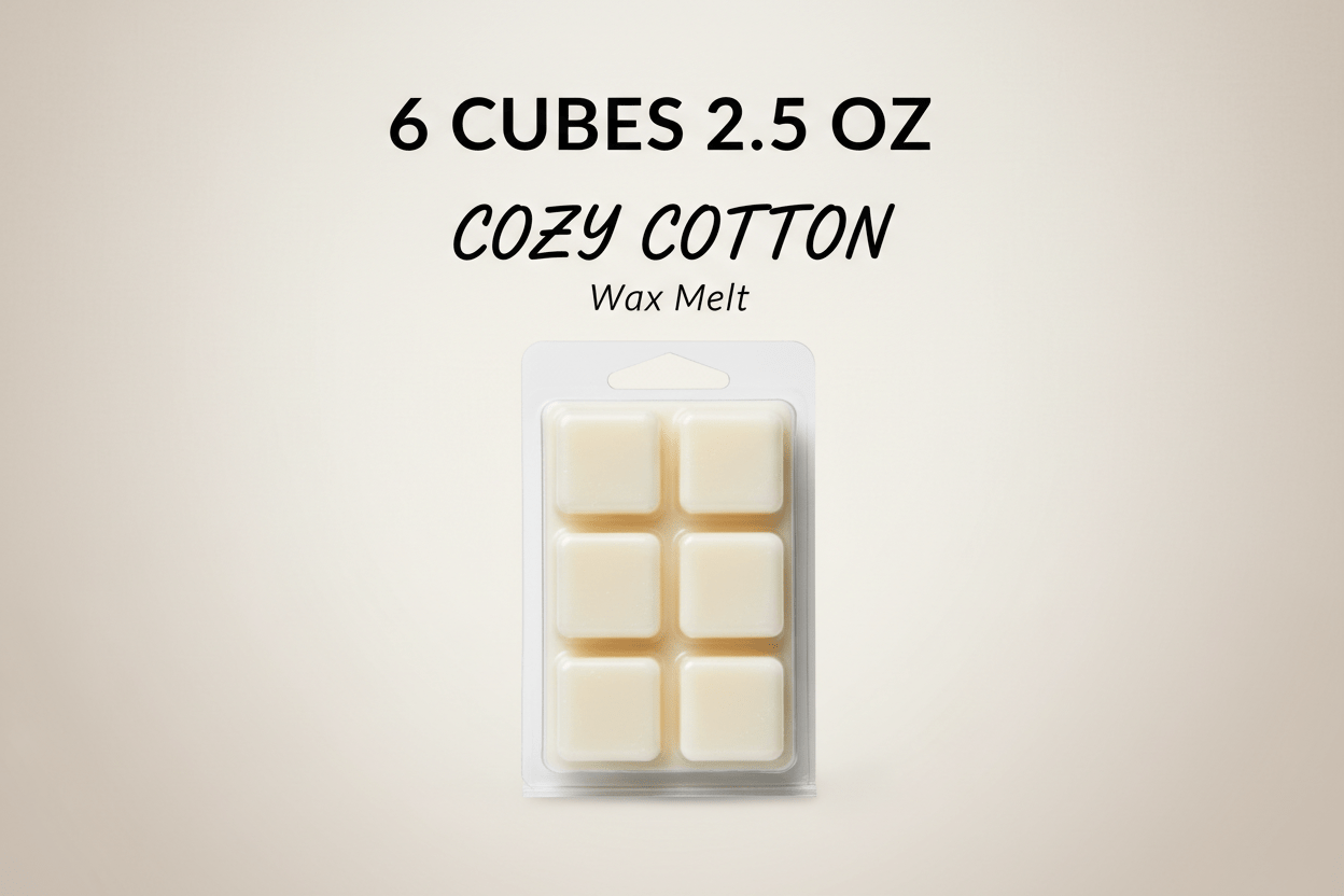Cozy Cotton Wax Melt 🧺 - Scents By Shaizy