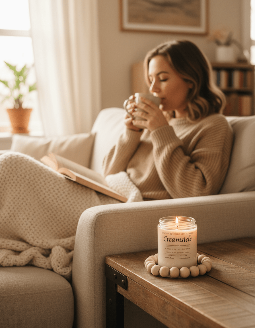 Creamsicle Soy Candle - Scents By Shaizy