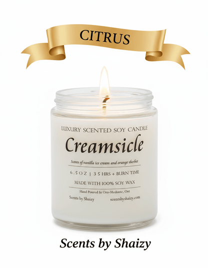 Creamsicle Soy Candle - Scents By Shaizy