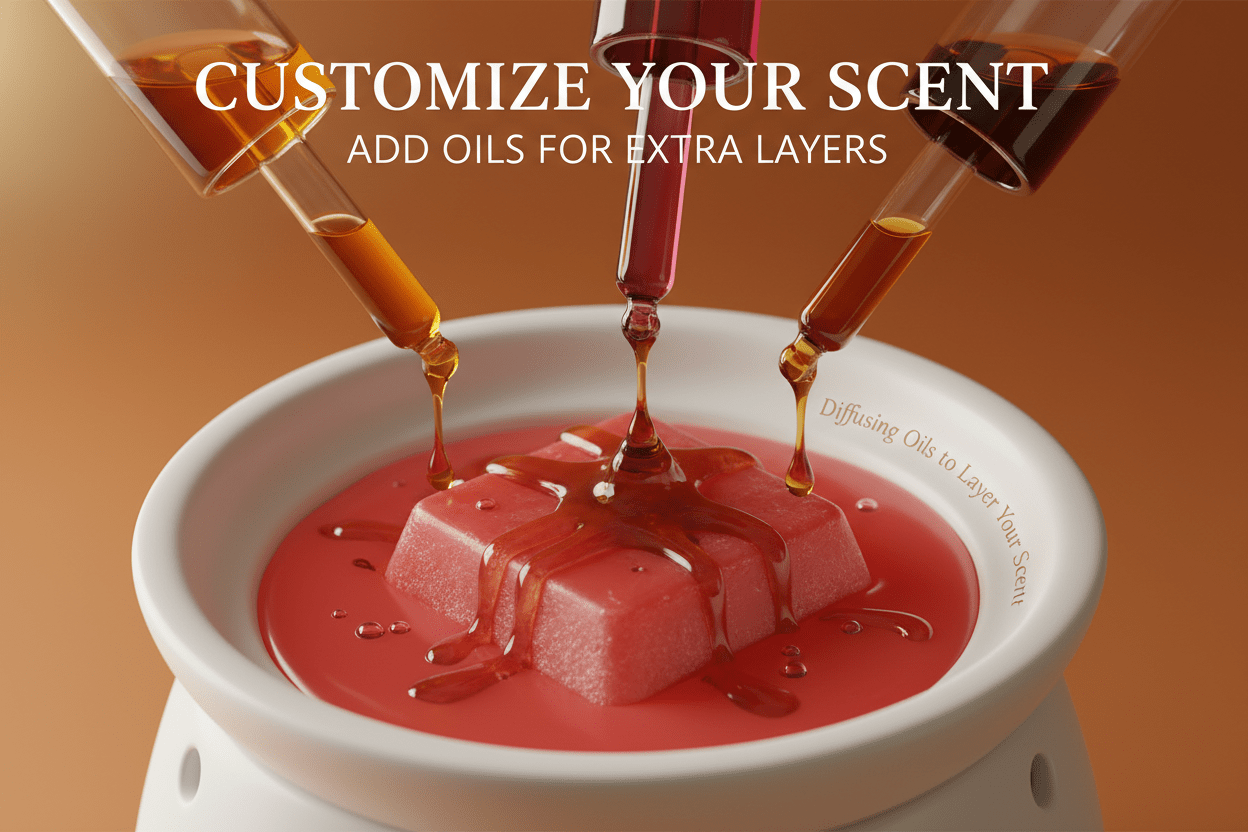 Customize Cinnamon Cent wax melts with essential oils - create custom spice scent blends - premium Canadian artisan