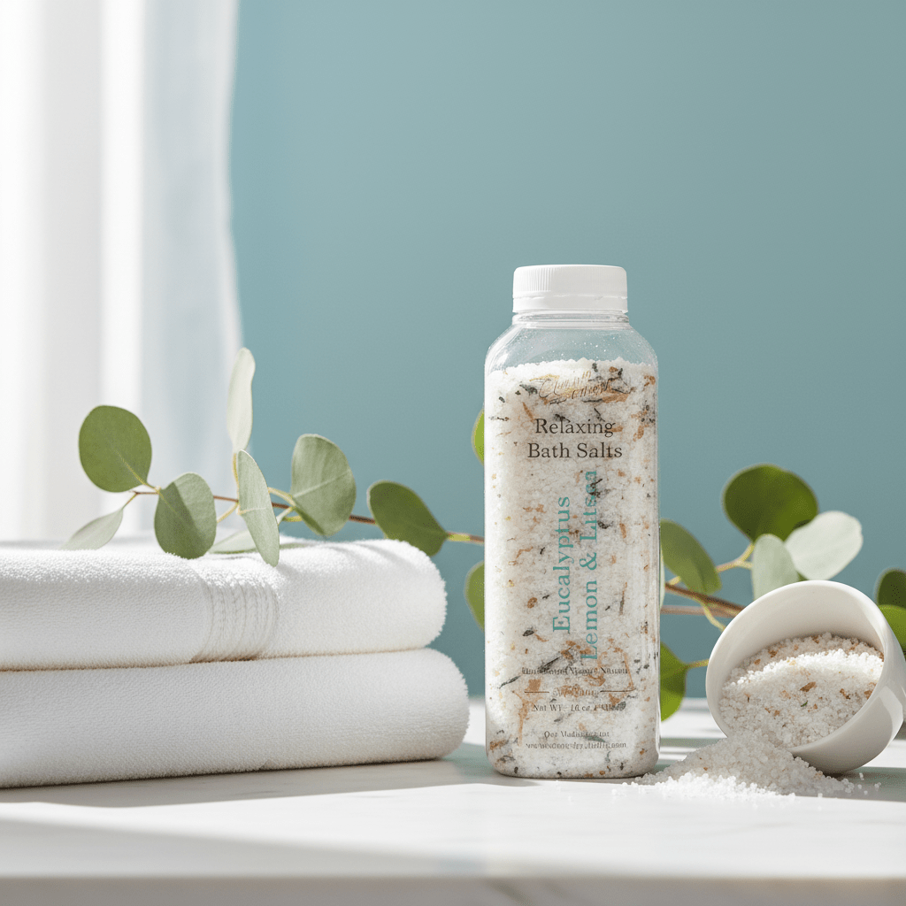 Eucalyptus, Lemon & Litsea Bath Salts - Scents By Shaizy