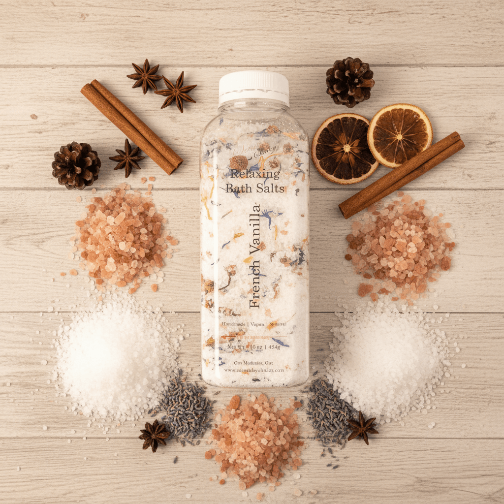 French Vanilla Bath Salts - Scents By Shaizy