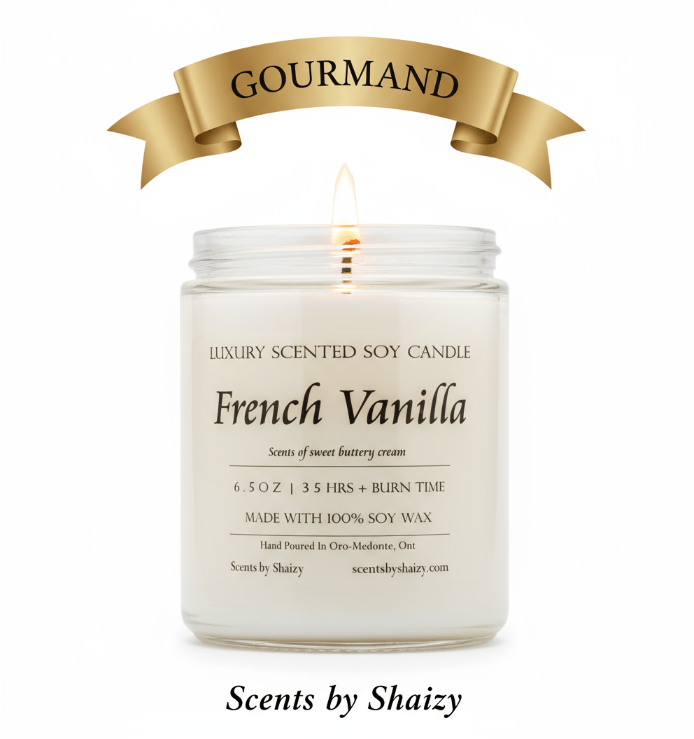 French Vanilla Soy Candle - Scents By Shaizy
