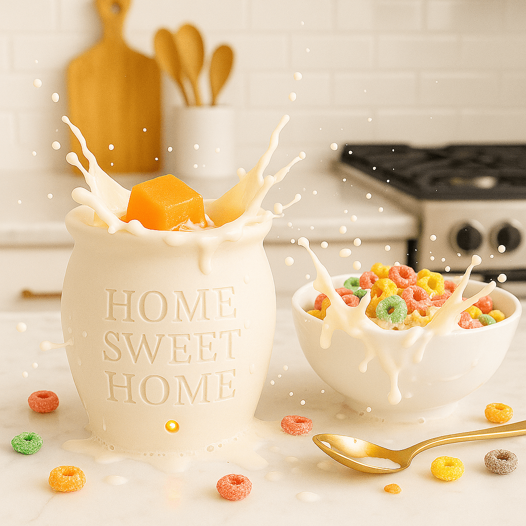 Premium Froot Loops wax melt - fruity cereal citrus milk scent - strongest scent throw handcrafted Canadian soy blend wax melts Ontario