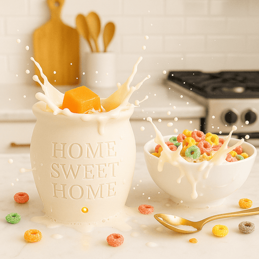 Premium Froot Loops wax melt - fruity cereal citrus milk scent - strongest scent throw handcrafted Canadian soy blend wax melts Ontario