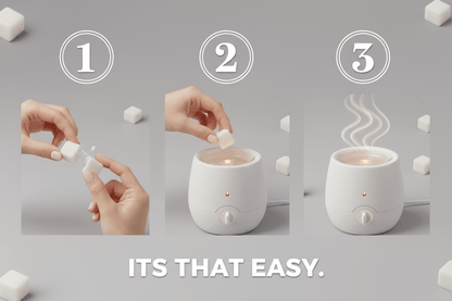 How to use Chocolate Mint wax melts - warmer instructions tips - premium Canadian soy blend wax melts guide