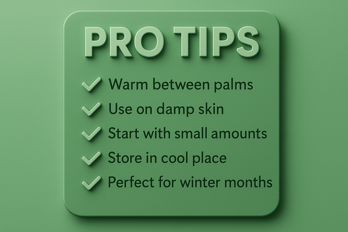 Pure tallow usage guide - natural moisturizer application tips