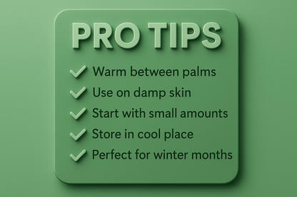 Pure tallow usage guide - natural moisturizer application tips