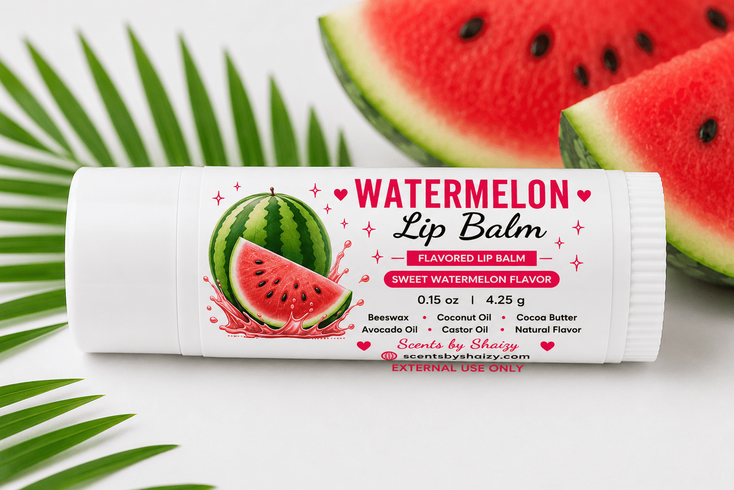 Natural Lip Balm - Moisturizing Flavored Lip Care | 8 Delicious Flavors - Scents By Shaizy
