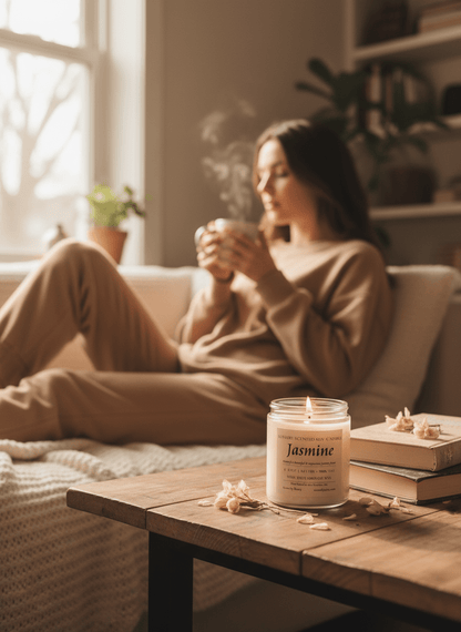 Jasmine Soy Candle - Scents By Shaizy